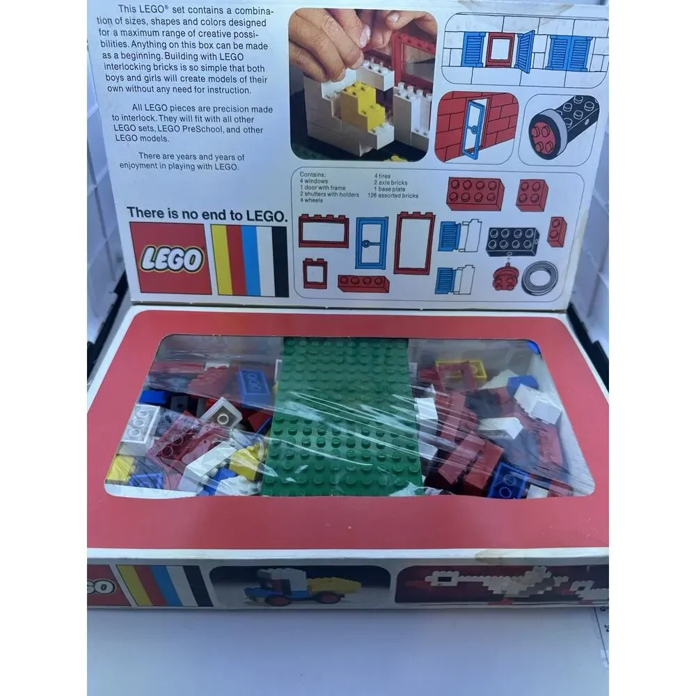 VINTAGE 1974 LEGO Set Number 105 Factory Sealed See description Fast Shipping